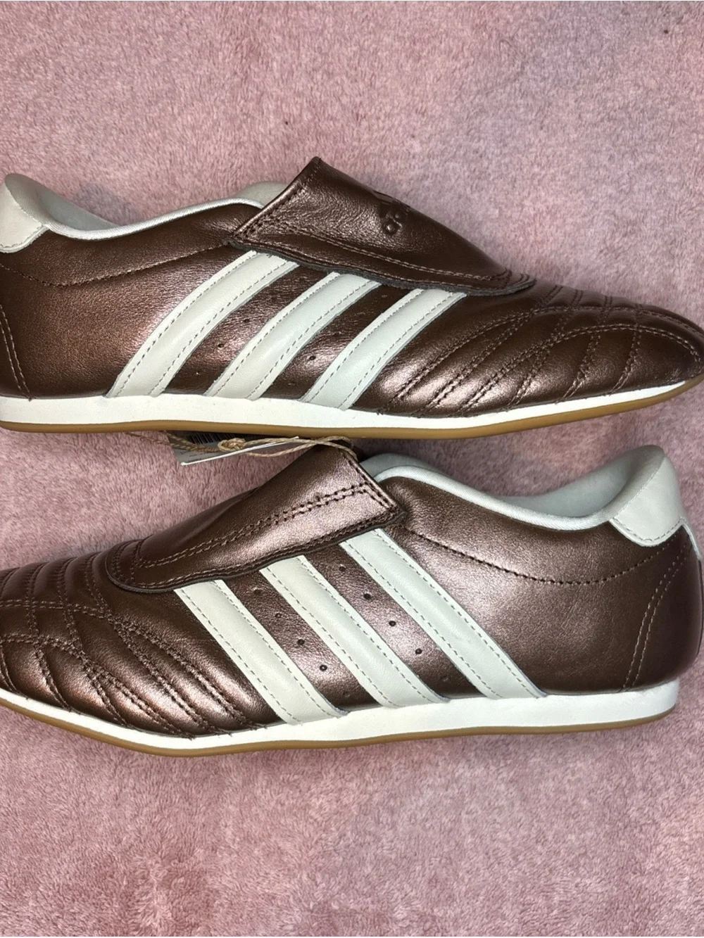 adidas TAEKWONDO Women's Shoes Size 7.5 Brown JS4025 Casual Fashion Sneakers
